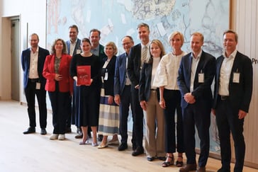 Representanter fra ekspert gruppa og styringsgruppa til Prosess 21