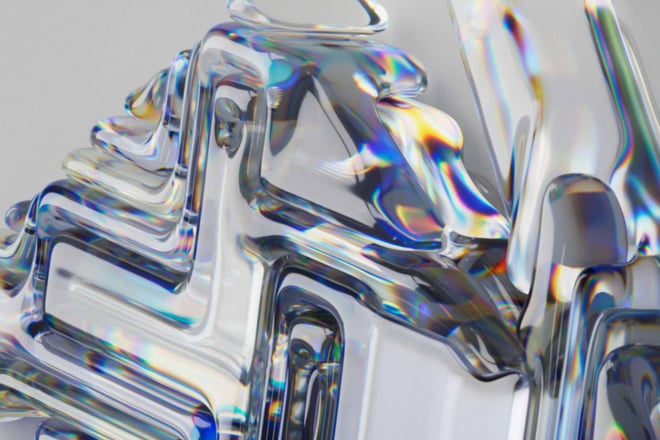 Illustrasjons bilde av en grå, stripete Dubinsform på grå bakgrunn.